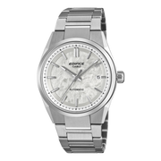 Casio Edifice Automatic EFK-110D-7AER - bracciale e cassa acciaio - quadrante grigio con datario